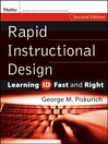 Rapid Instructional Design